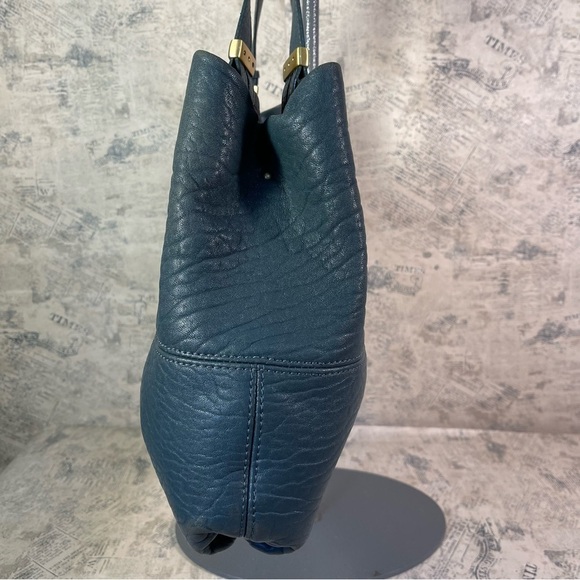 Kipling Jaelyn Large Green Leather Tote Bag - Picture 5 of 13